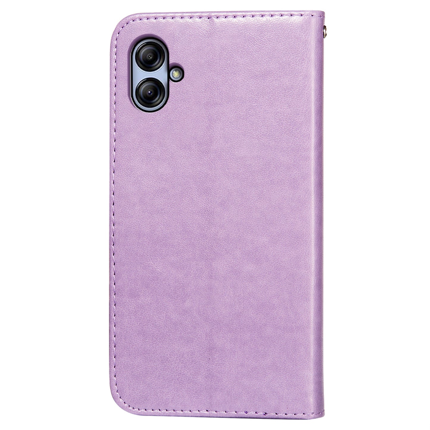 For Samsung Galaxy A04e 4G / M04 4G / F04 4G TPU+PU Leather Wallet Stand Flip Cover Magnetic Closure Phone Case