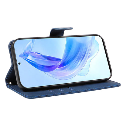 For Honor 90 Lite 5G / X50i 5G Cell Phone Case Imprinted Design Wallet TPU+PU Leather Stand Cover