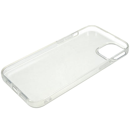2.0mm TPU Phone Case for iPhone 15 ,  Watermark-free Transparent Protective Phone Cover