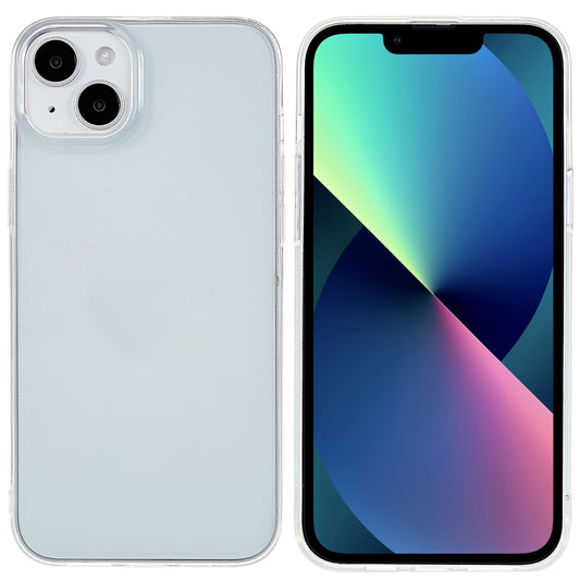 2.0mm Soft TPU Watermark-free Phone Case for iPhone 15 Plus , Transparent Anti-scratch Phone Cover