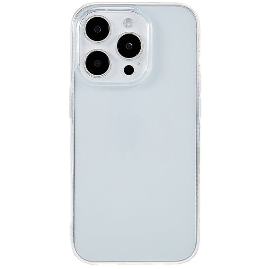 2.0mm Transparent Phone Case for iPhone 15 Pro , Watermark-free Flexible TPU Phone Cover