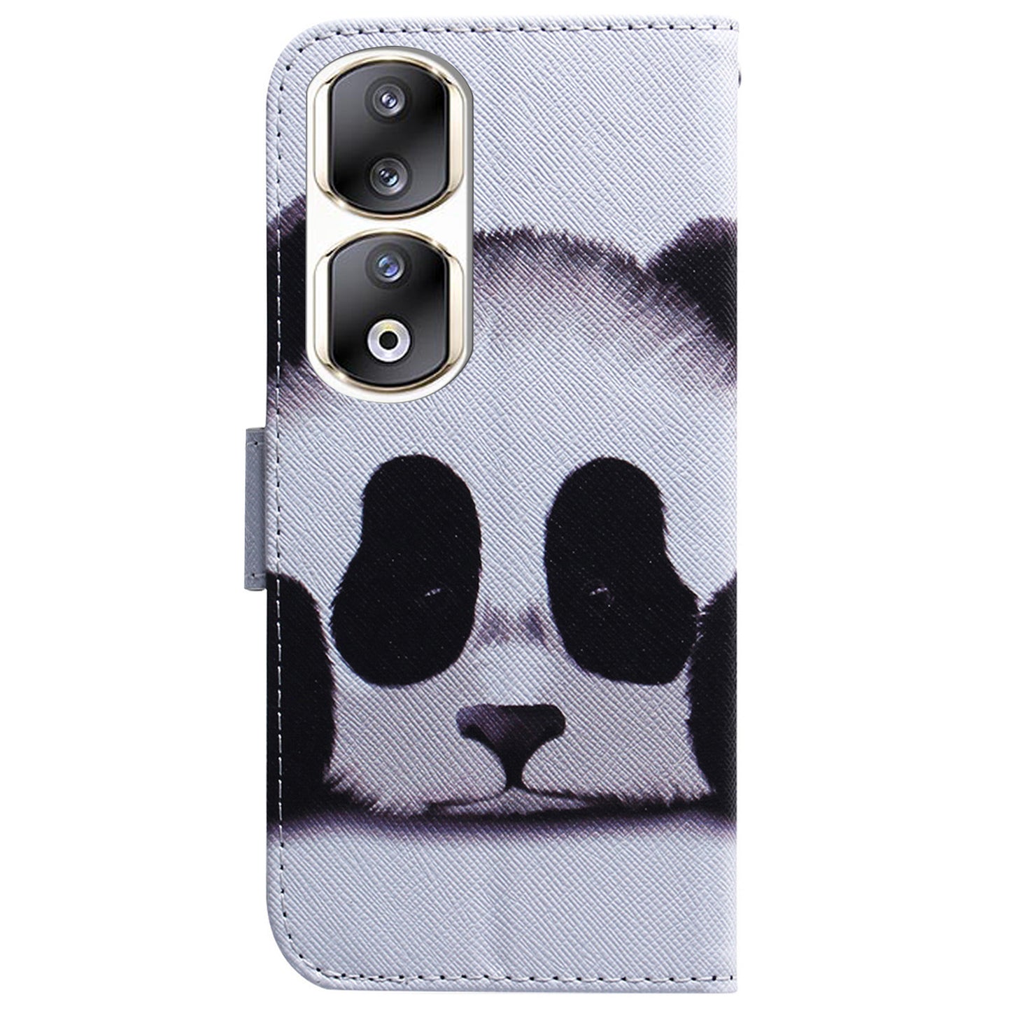 For Honor 90 Pro PU Leather Stand Anti-drop Phone Case Pattern Printing Wallet Cover