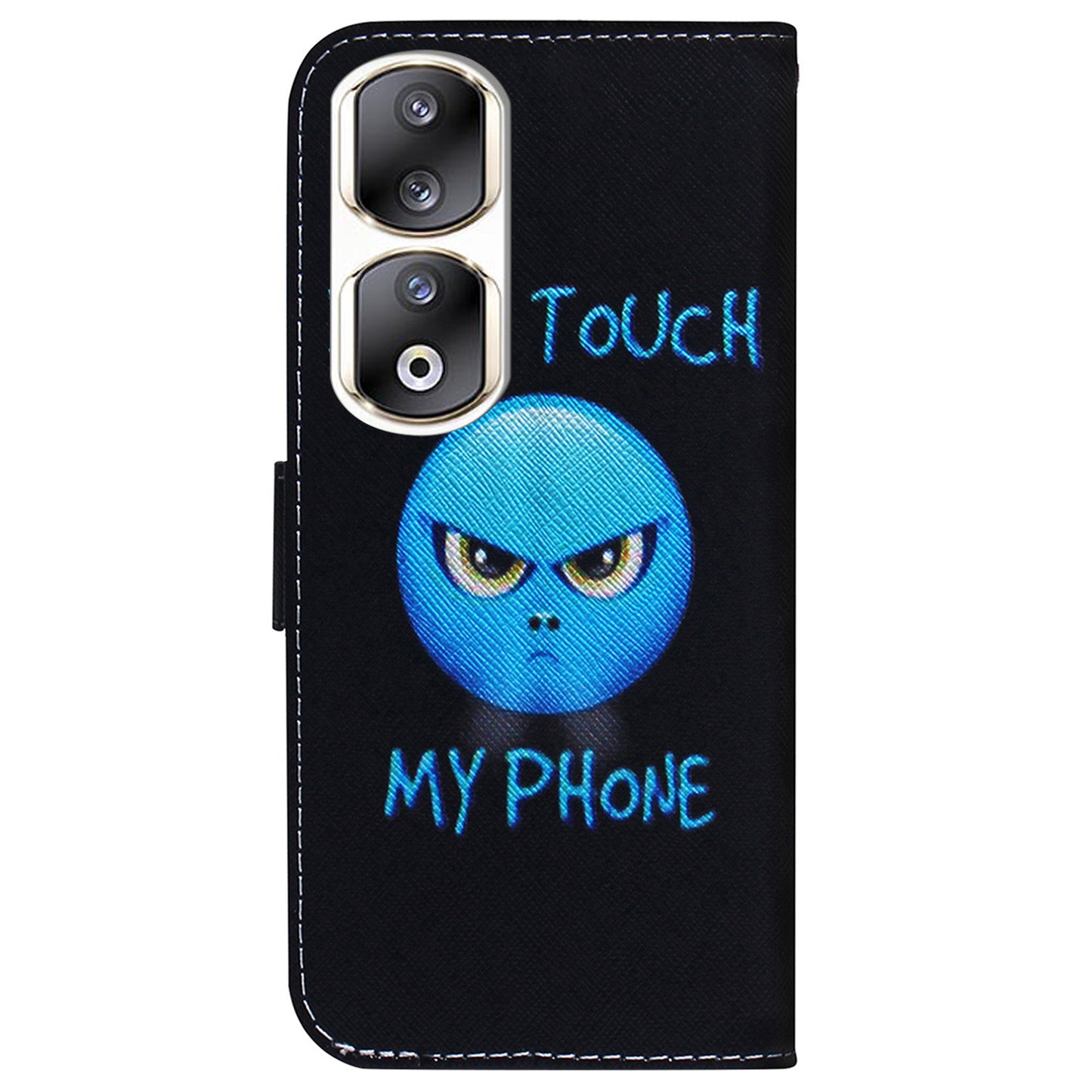 For Honor 90 Pro PU Leather Stand Anti-drop Phone Case Pattern Printing Wallet Cover