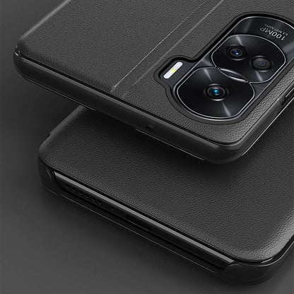 For Honor 90 Lite 5G / X50i 5G View Window Phone Case PU Leather Shockproof Stand Cover