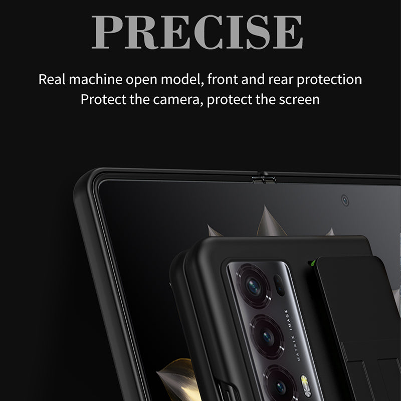 Stretchable Wristband Series For Honor Magic V2 5G Rubberized Phone Case Protective Hard PC Back Cover