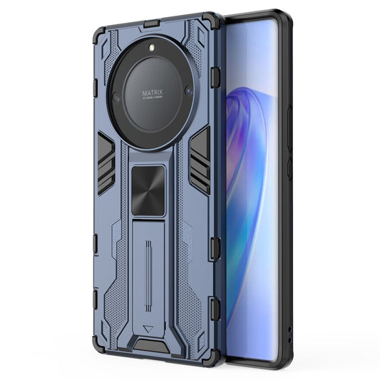 For Honor X9a 5G / X40 5G Phone Cover with Kickstand Hard PC + Soft TPU Anti-drop Protective Case