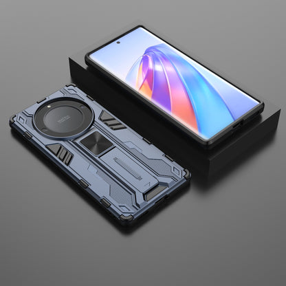 For Honor X9a 5G / X40 5G Phone Cover with Kickstand Hard PC + Soft TPU Anti-drop Protective Case