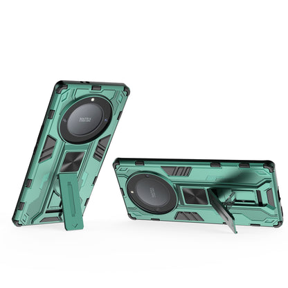 For Honor X9a 5G / X40 5G Phone Cover with Kickstand Hard PC + Soft TPU Anti-drop Protective Case