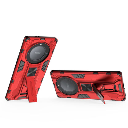 For Honor X9a 5G / X40 5G Phone Cover with Kickstand Hard PC + Soft TPU Anti-drop Protective Case