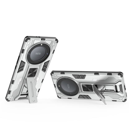 For Honor X9a 5G / X40 5G Phone Cover with Kickstand Hard PC + Soft TPU Anti-drop Protective Case