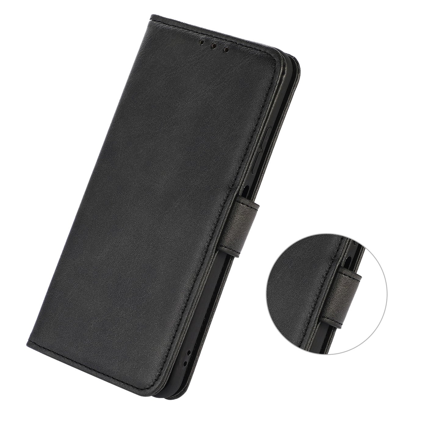 For Huawei nova Y91 4G / Enjoy 60X Cowhide Texture Phone Case Wallet Stand Leather Phone Cover
