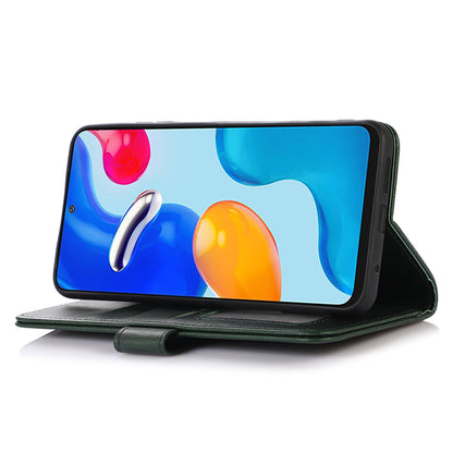 For Huawei nova Y91 4G / Enjoy 60X Cowhide Texture Phone Case Wallet Stand Leather Phone Cover