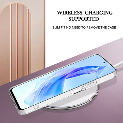 YB IMD Series-2 for Honor 90 Lite 5G / X50i 5G Electroplated Marble Pattern TPU Case IMD Protective Phone Cover