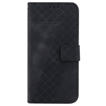 For Honor 90 Pro PU Leather Stand Cover 7-Shape Imprinted Flip Wallet Phone Case
