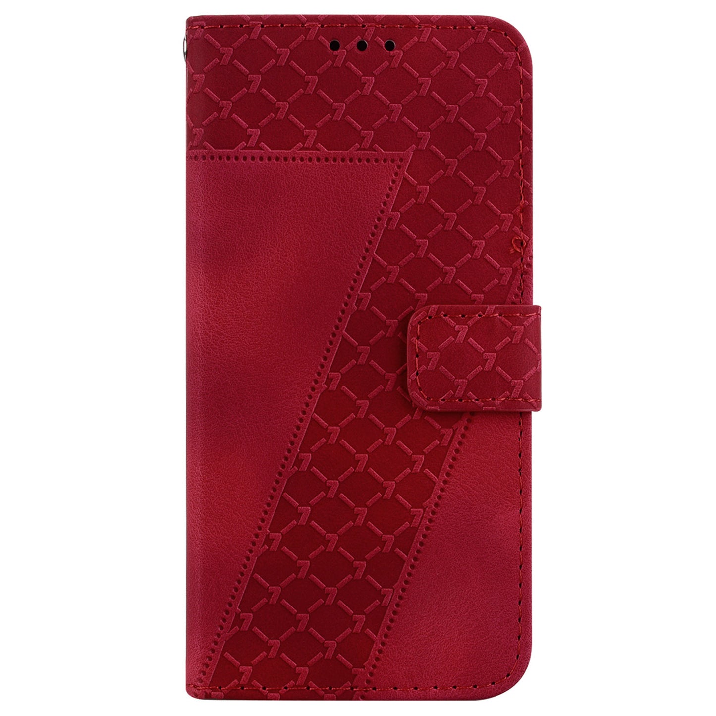 For Honor 90 Pro PU Leather Stand Cover 7-Shape Imprinted Flip Wallet Phone Case