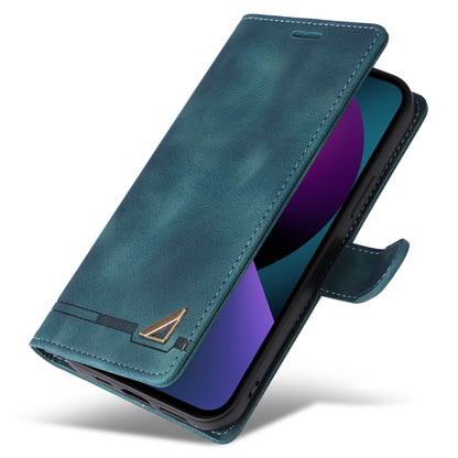 007 Series Phone Case Wallet for iPhone 15 , PU Leather Skin-touch Stand Flip Cover