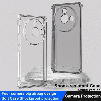 IMAK For ZTE nubia Z50S Pro 5G Transparent TPU Phone Case Airbag Anti-drop Phone Cover