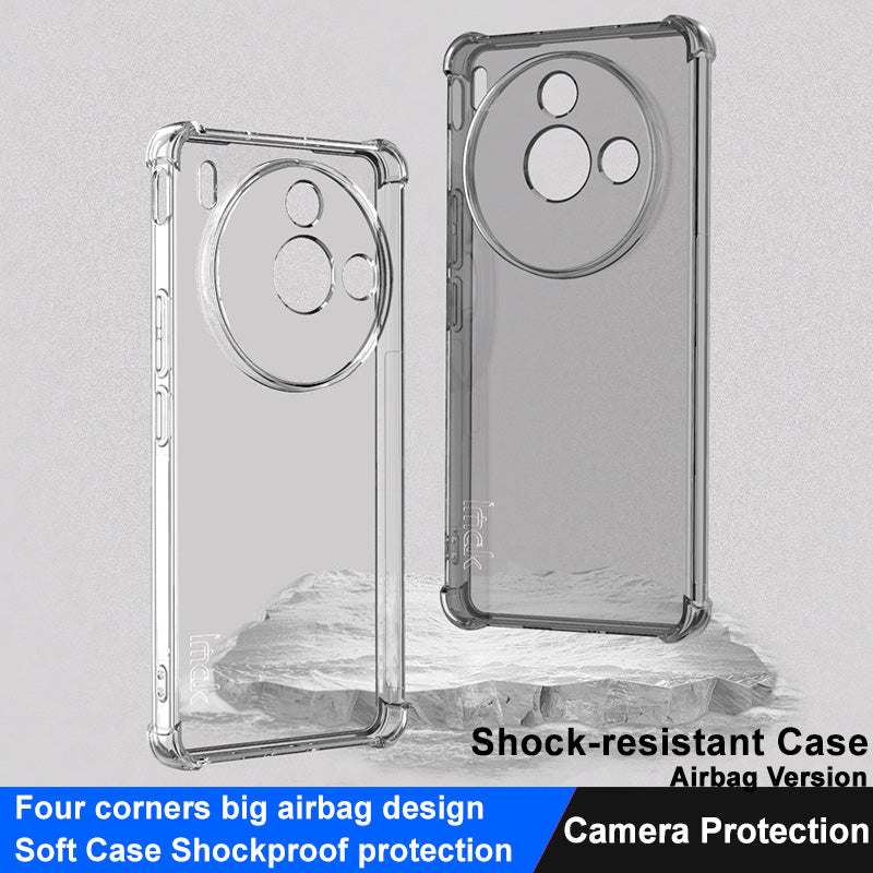 IMAK For ZTE nubia Z50S Pro 5G Transparent TPU Phone Case Airbag Anti-drop Phone Cover