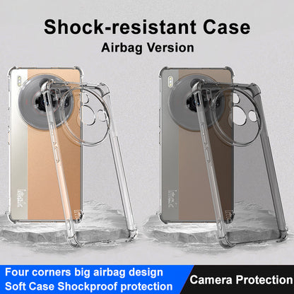 IMAK For ZTE nubia Z50S Pro 5G Transparent TPU Phone Case Airbag Anti-drop Phone Cover