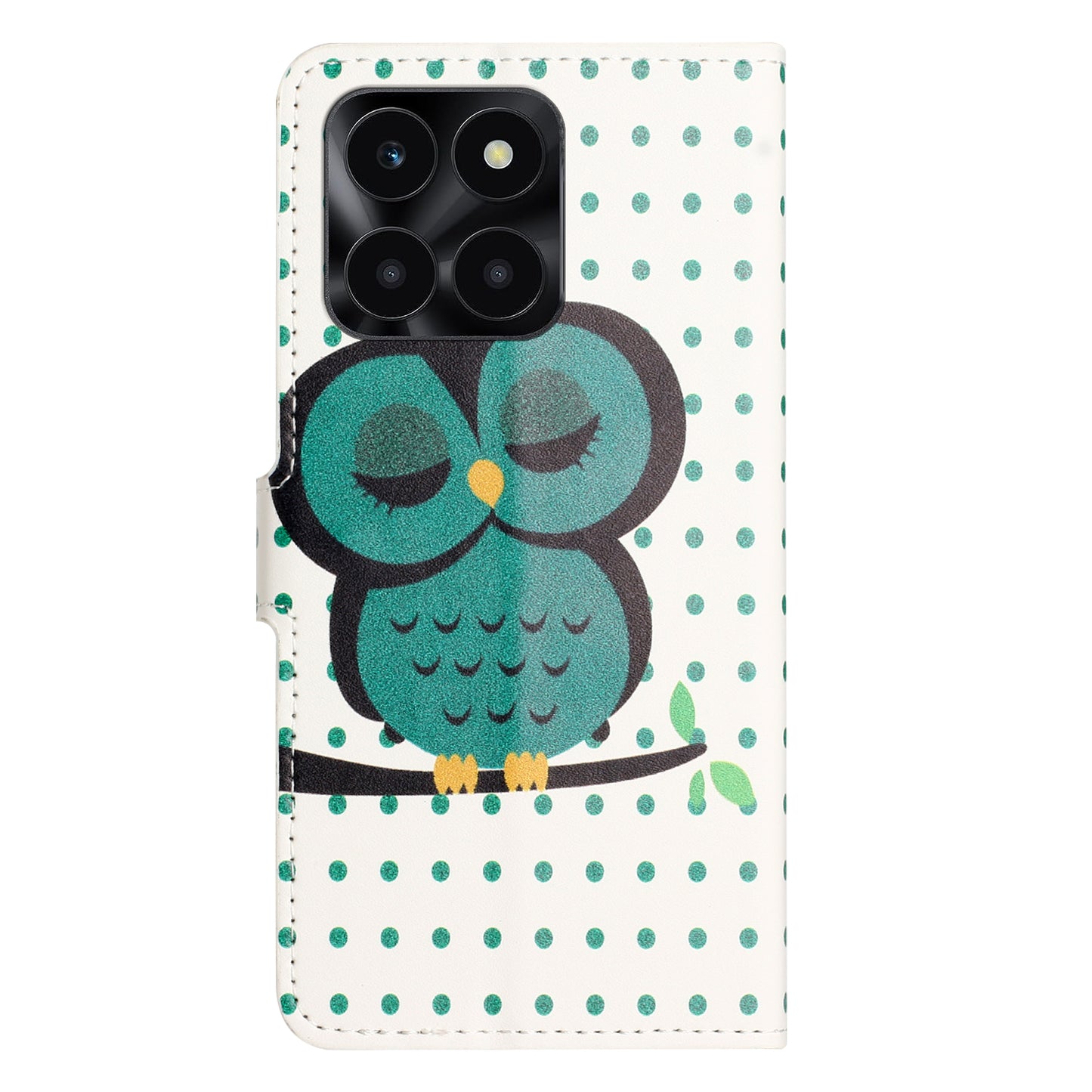 For Honor X6a 4G Wallet Case PU Leather Pattern Printing Phone Stand Cover