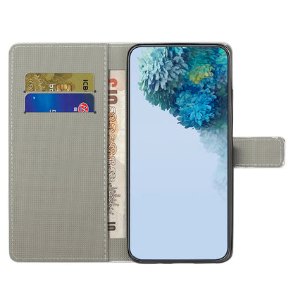 For Honor X6a 4G Wallet Case PU Leather Pattern Printing Phone Stand Cover