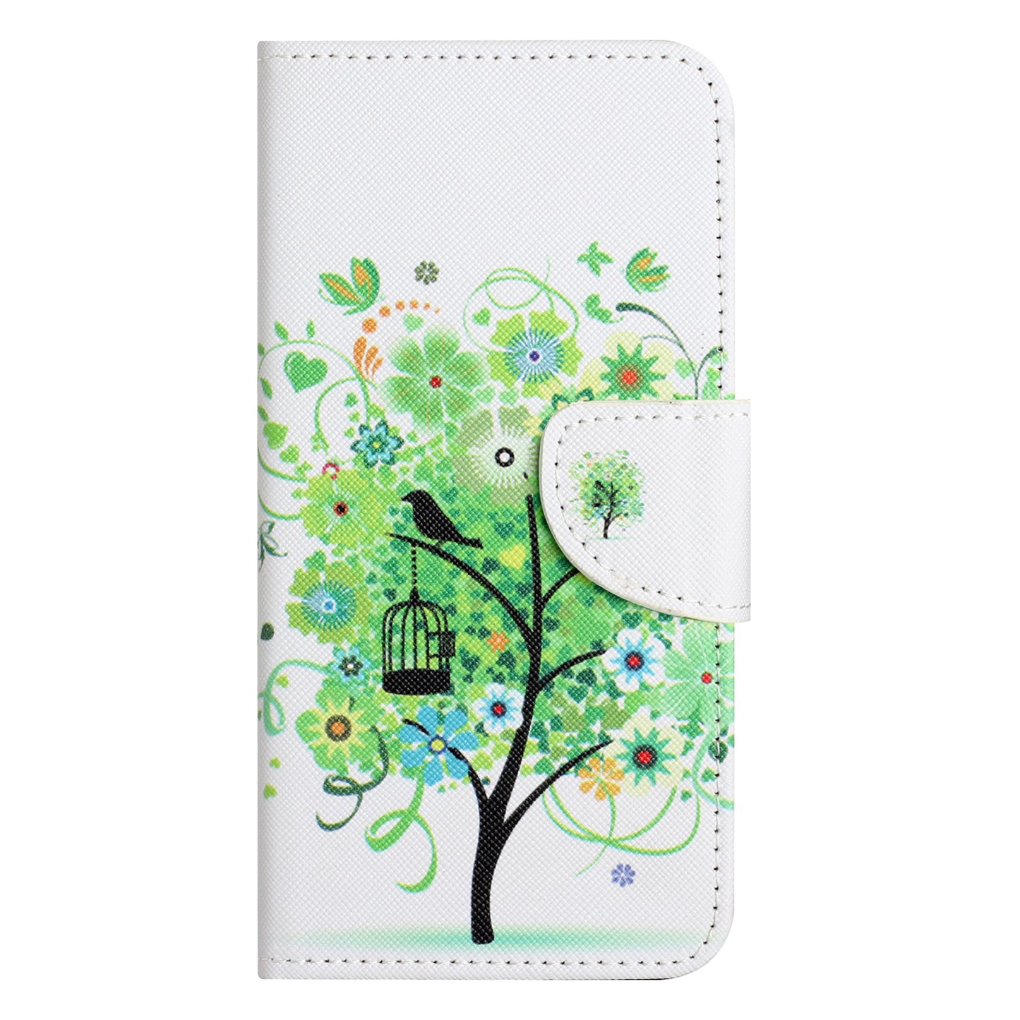 For Honor X6a 4G Wallet Flip Cover PU Leather Stand Pattern Printing Cross Texture Phone Case