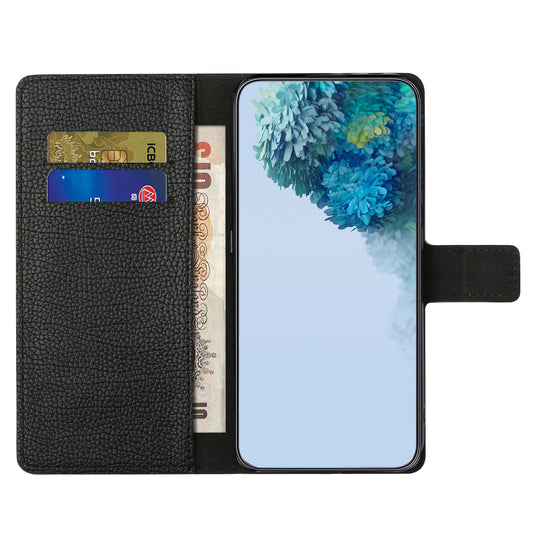 For Honor X50 Litchi Texture Wallet Leather Flip Cover Anti-Scratch Shell Stand Cell Phone Case