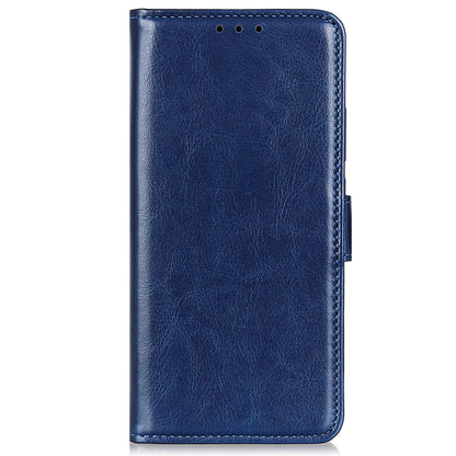 For Huawei nova Y91 4G / Enjoy 60X PU Leather Phone Case Crazy Horse Texture Wallet Stand Cover