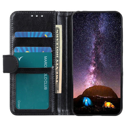 For Huawei nova Y91 4G / Enjoy 60X PU Leather Phone Case Crazy Horse Texture Wallet Stand Cover