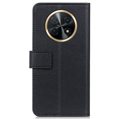 For Huawei nova Y91 4G / Enjoy 60X Textured Phone Cover PU Leather Wallet Stand Case