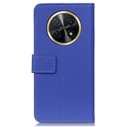 For Huawei nova Y91 4G / Enjoy 60X Textured Phone Cover PU Leather Wallet Stand Case