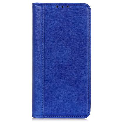 For Huawei nova Y91 4G / Enjoy 60X Litchi Texture Split Leather Phone Case Wallet Stand Cover