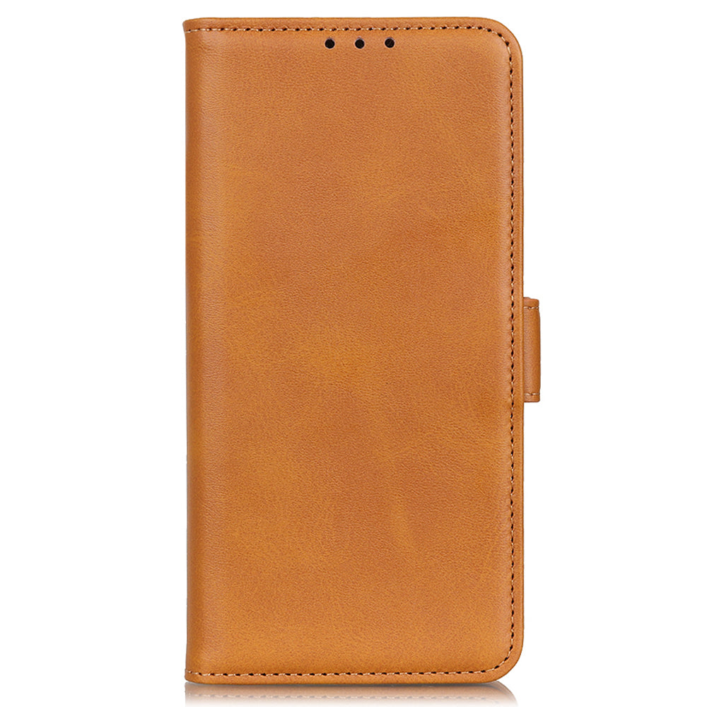 For Huawei nova Y91 4G / Enjoy 60X Cowhide Texture Wallet Phone Case PU Leather Cover with Stand