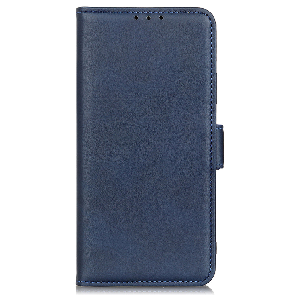 For Huawei nova Y91 4G / Enjoy 60X Cowhide Texture Wallet Phone Case PU Leather Cover with Stand