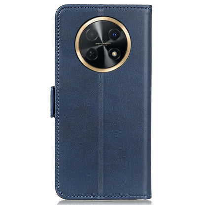 For Huawei nova Y91 4G / Enjoy 60X Cowhide Texture Wallet Phone Case PU Leather Cover with Stand