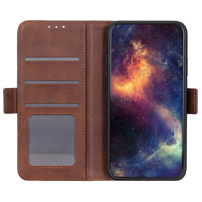 For Huawei nova Y91 4G / Enjoy 60X Cowhide Texture Wallet Phone Case PU Leather Cover with Stand