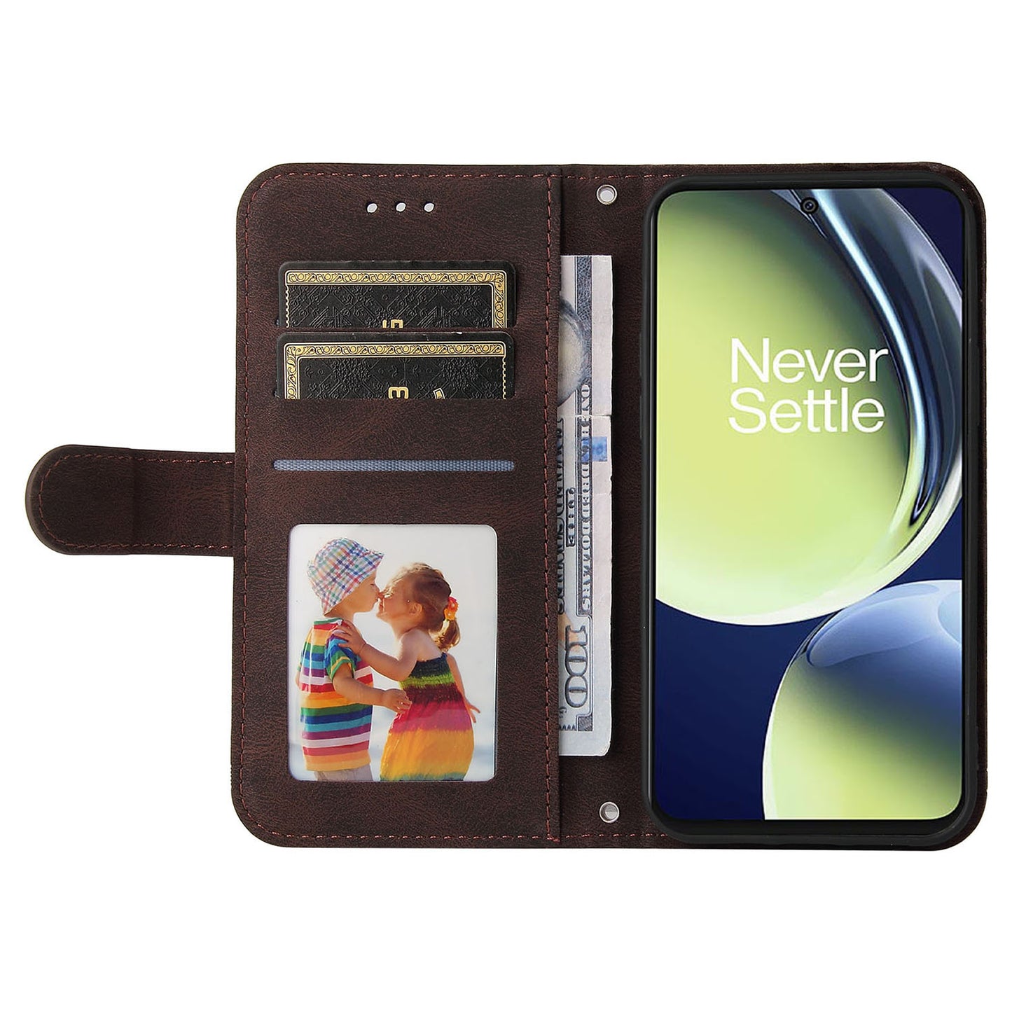 For Oppo K11x 5G / OnePlus Nord CE 3 Lite 5G / N30 5G Imprinted Lines Skin-touch Leather Case Stand Wallet Phone Cover