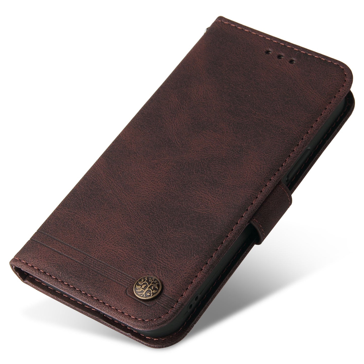 For Oppo K11x 5G / OnePlus Nord CE 3 Lite 5G / N30 5G Imprinted Lines Skin-touch Leather Case Stand Wallet Phone Cover