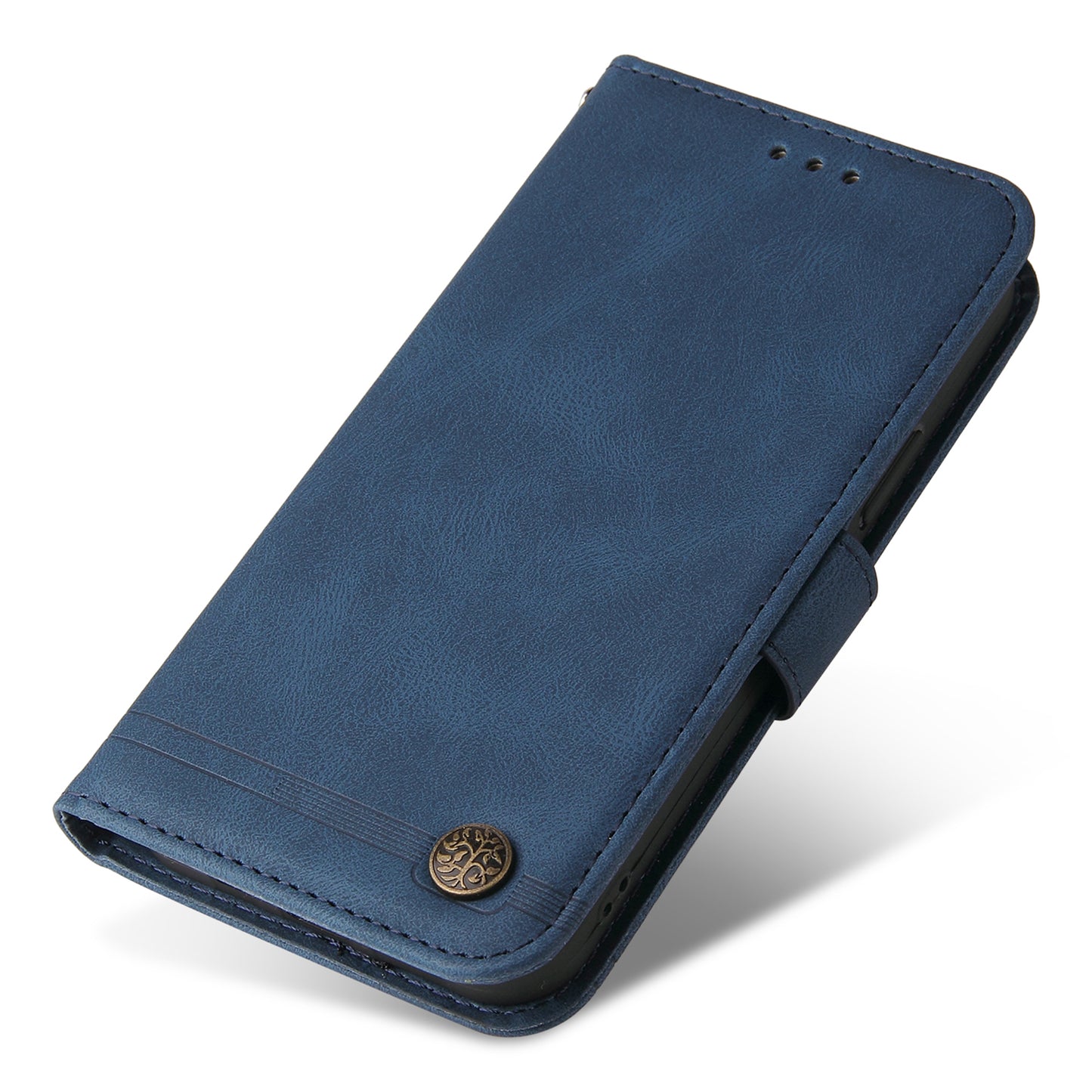 For Oppo K11x 5G / OnePlus Nord CE 3 Lite 5G / N30 5G Imprinted Lines Skin-touch Leather Case Stand Wallet Phone Cover