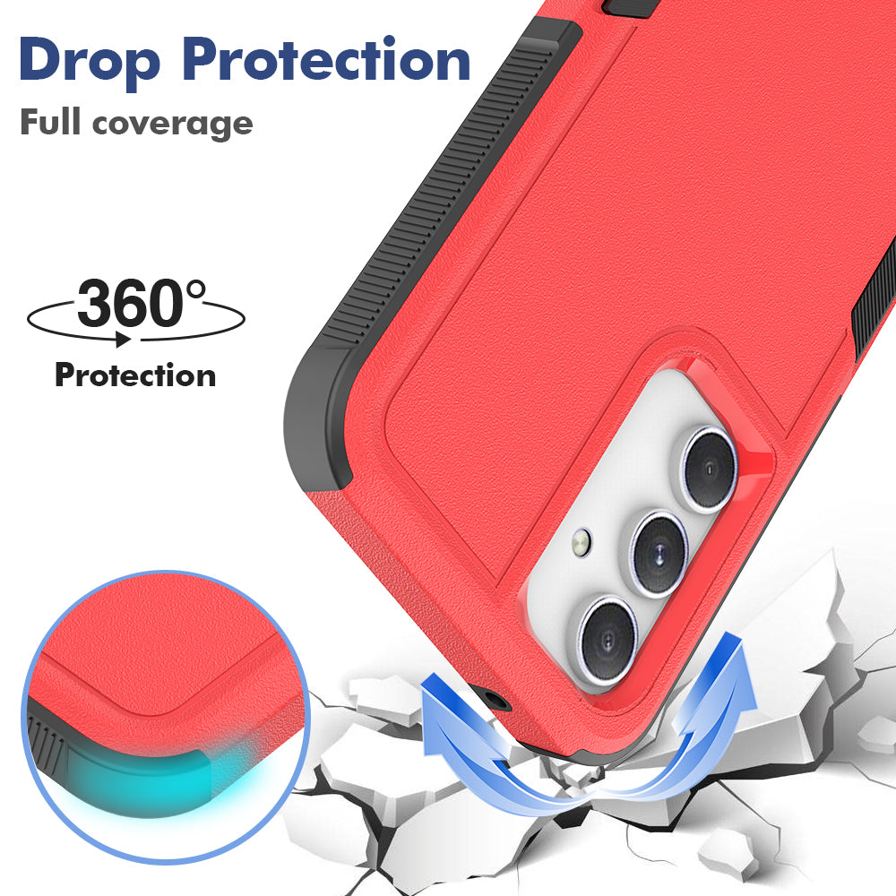 PC+TPU Phone Case for Samsung Galaxy S23 FE Protective Cover Anti-Scratch Phone Case