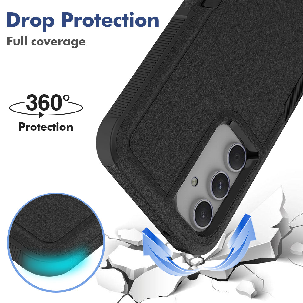 PC+TPU Phone Case for Samsung Galaxy S23 FE Protective Cover Anti-Scratch Phone Case