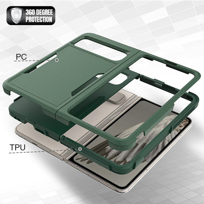 Anti-Fall Phone Case for Google Pixel Fold Hard PC+Soft TPU Slim Case Shockproof Phone Cover