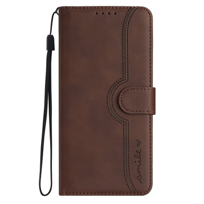 YX003 For iPhone 15 Leather Wallet Stand Shockproof Cover Imprinted Phone Case