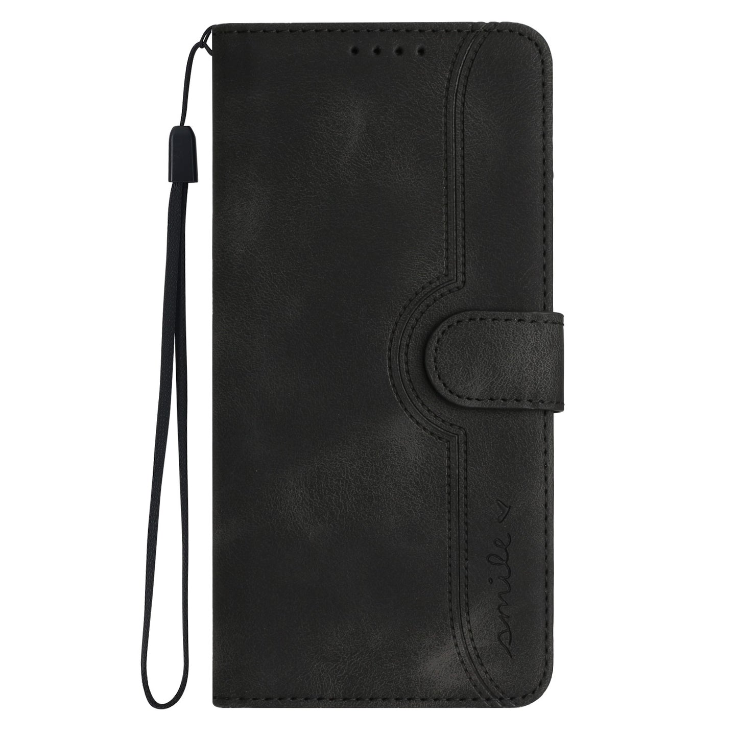 YX003 For iPhone 15 Leather Wallet Stand Shockproof Cover Imprinted Phone Case