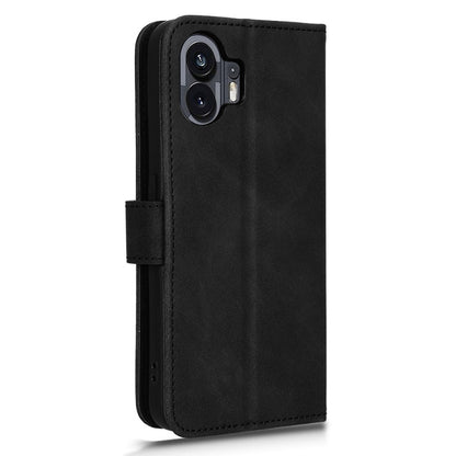 For Nothing Phone (2) Phone Case Stand Skin-touch Wallet PU Leather Full Protection Phone Cover
