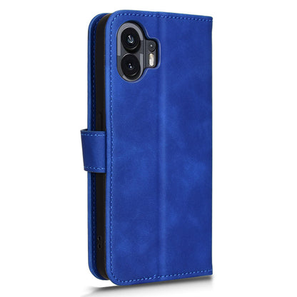 For Nothing Phone (2) Phone Case Stand Skin-touch Wallet PU Leather Full Protection Phone Cover