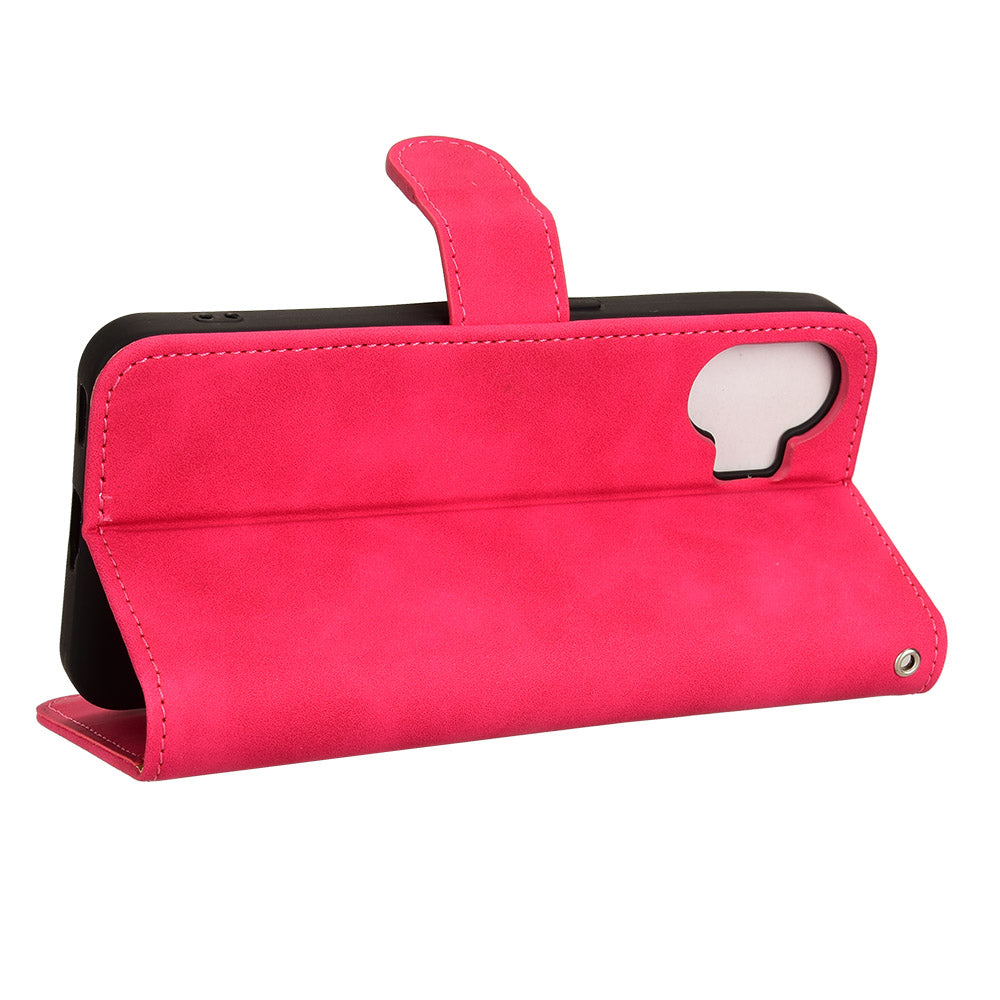 For Nothing Phone (2) Phone Case Stand Skin-touch Wallet PU Leather Full Protection Phone Cover