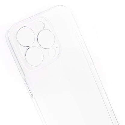 100PCS For iPhone 15 Pro Max Super Clear Plastic Phone Cover Hard Smartphone Case HD Transparent Shell