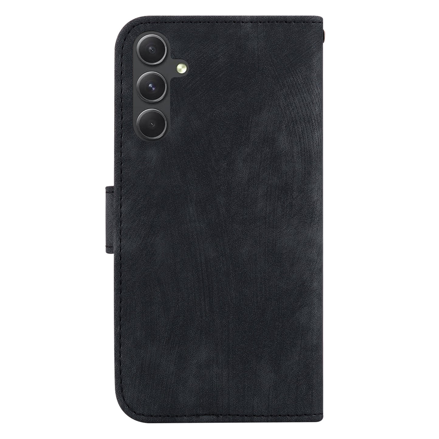 For Samsung Galaxy A54 5G Cute Tiger Imprint Anti-drop Cover Leather Wallet Stand Phone Case