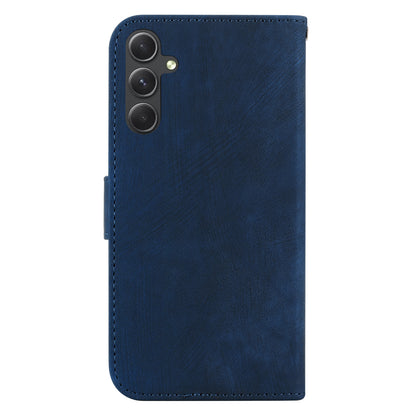 For Samsung Galaxy A54 5G Cute Tiger Imprint Anti-drop Cover Leather Wallet Stand Phone Case